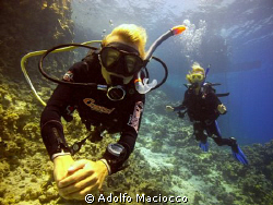 Anya & her student.
Eagle Ray Bay.
Sharm el Sheikh by Adolfo Maciocco 